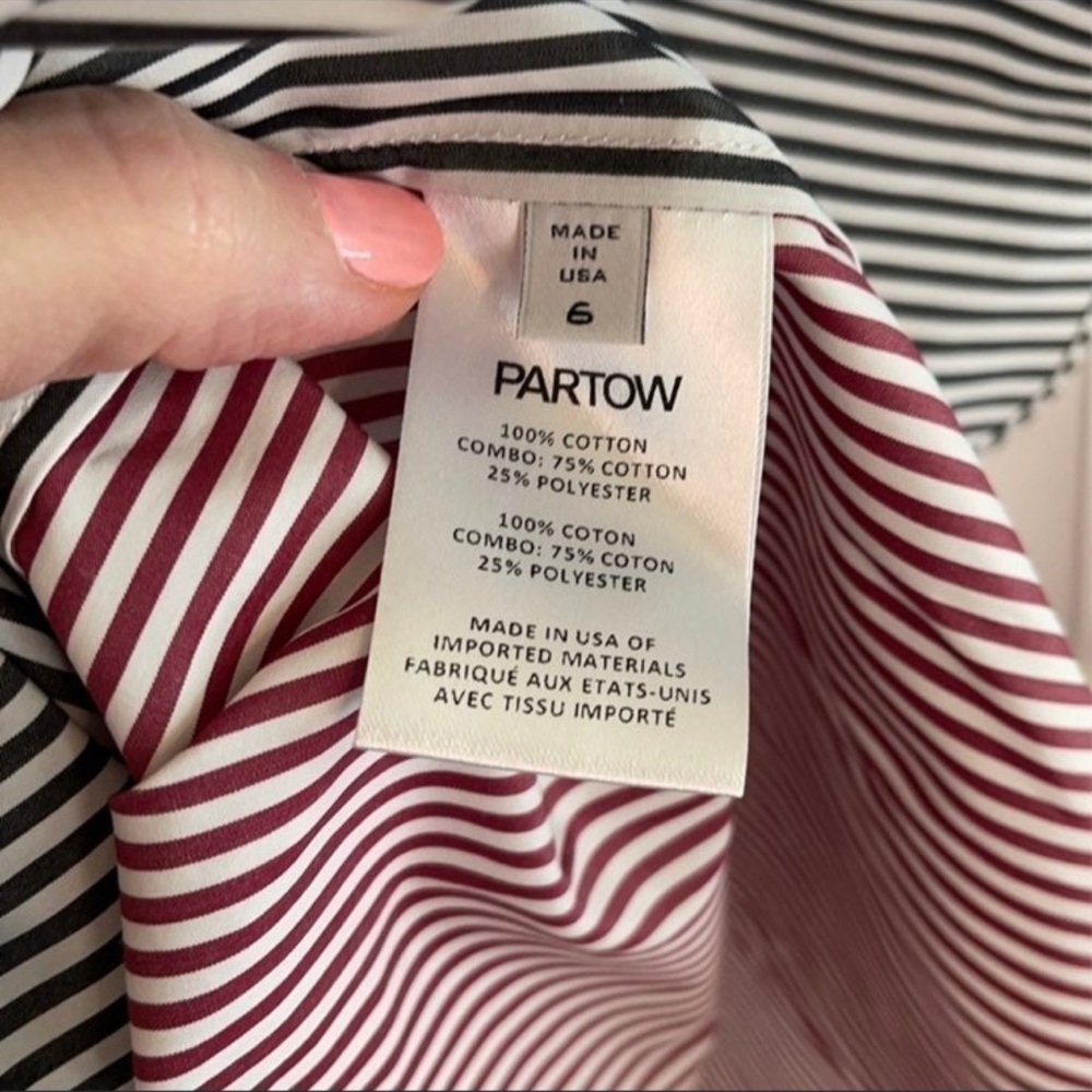 Partow Helena Shirtdress Size Small NWT - Picture 10 of 17